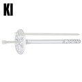 CHEVILLE A EXPANSION AVEC CLOU NYLON POUR ISOLANT RIGIDE CHEVILLE A EXPANSION AVEC CLOU NYLON POUR ISOLANT RIGIDE