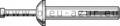CHEVILLE METALLIQUE A FRAPPER ZNI