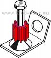 SERIE CLOU P CC avec patte perc�e pour suspente