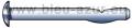 CHEVILLE CLOU SPIKE - VERSION TETE DE RIVET - SPIKE MH INOX A4 CHEVILLE CLOU SPIKE - VERSION TETE DE RIVET - SPIKE MH INOX A4