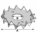 SERIE CRAMPON TYPE C DOUBLE FACE SERIE CRAMPON TYPE C DOUBLE FACE