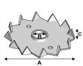 SERIE CRAMPON TYPE C SIMPLE FACE SERIE CRAMPON TYPE C SIMPLE FACE