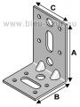 Equerre renforcée 85x55x55 Equerre renforcée 85x55x55