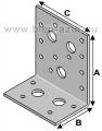 Equerre renf. 90x50x76x3,0 Equerre renf. 90x50x76x3,0