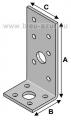 Equerre 90x35x40x3,0 Equerre 90x35x40x3,0