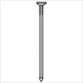 SERIE POINTES TETE PLATE CANNELEE GALVANISEE A CHAUD (HDG)