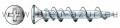VIS WALL-DOG A VISSER DIRECTEMENT DANS LE SUPPORT TF-PH2 VIS WALL-DOG A VISSER DIRECTEMENT DANS LE SUPPORT TF-PH2