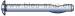 CHEVILLE CLOU SPIKE - VERSION TETE DE RIVET - SPIKE MH INOX A4
