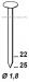 Pointes en rouleaux 16&deg; (liaison sheet)