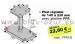 Offre spéciale Pied réglable de 140 à 220mm avec platine PPR Offre spéciale Pied réglable de 140 à 220mm avec platine PPR