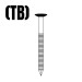 SERIE POINTE TETE BOMBEE ANNELEE INOX A4