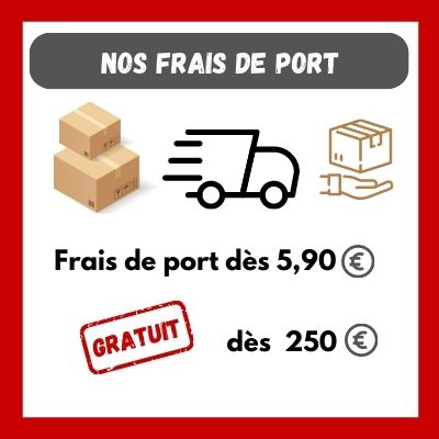 Frais de port offert